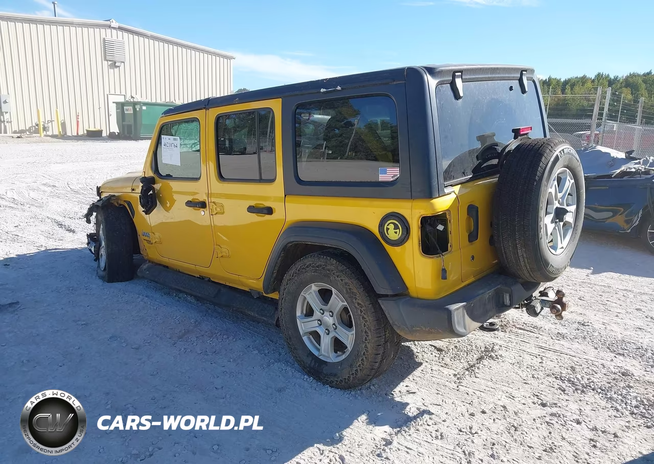 2020 Jeep Wrangler Unlimited Sport S 4X4 VIN:1C4HJXDN2LW142575 - 3