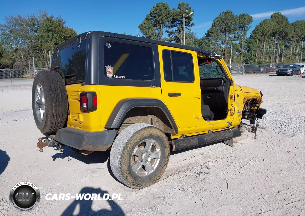 2020 Jeep Wrangler Unlimited Sport S 4X4 VIN:1C4HJXDN2LW142575 - 4