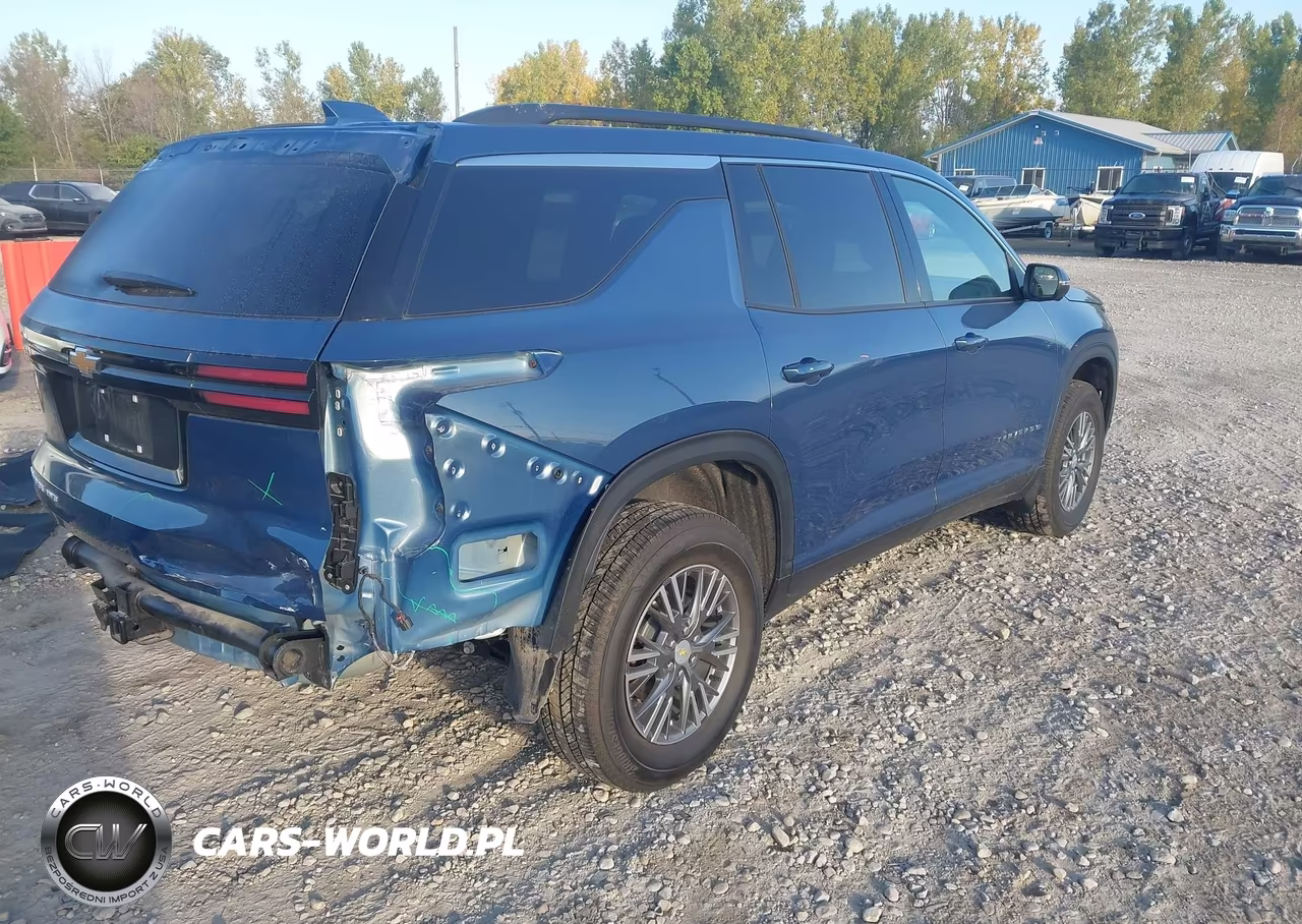 2025 Chevrolet Traverse Awd Lt VIN:1GNEVGRS0SJ183845 - 4