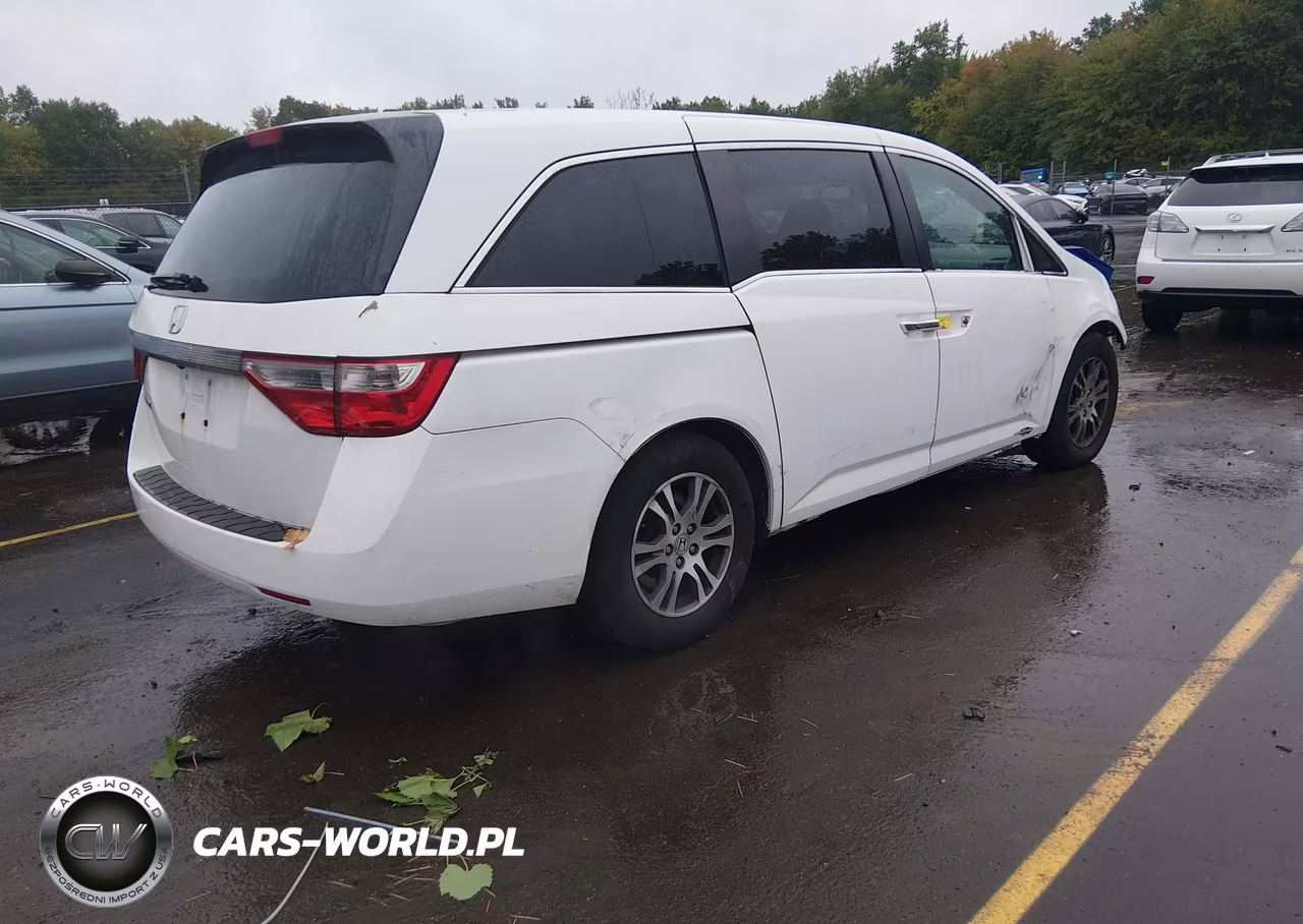 2011 Honda Odyssey Ex-L VIN:5FNRL5H64BB019031 - 4