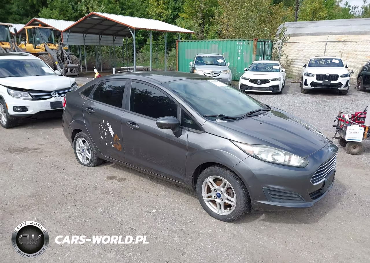 2017 Ford Fiesta Se VIN:3FADP4BJ4HM119081 - 1