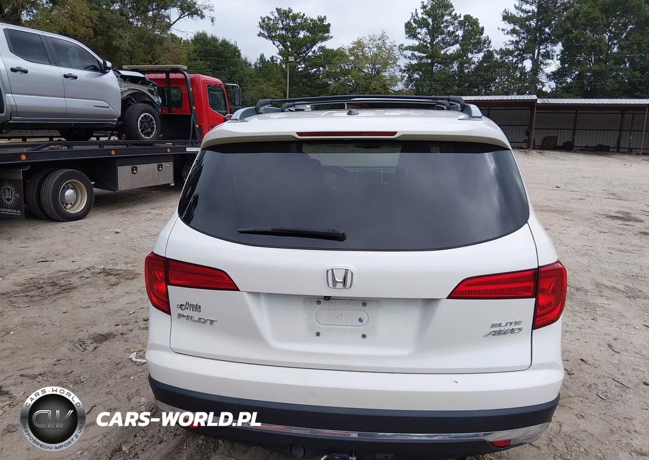 2018 Honda Pilot Elite VIN:5FNYF6H05JB016187 - 16