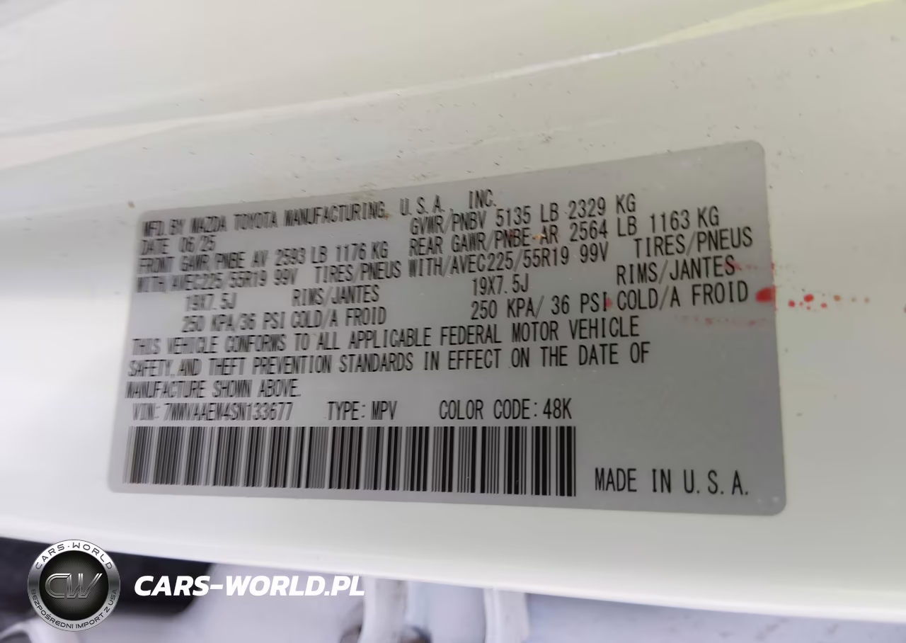 2025 Mazda Cx-50 Hybrid Premium Plus Package VIN:7MMVAAEW4SN133677 - 9