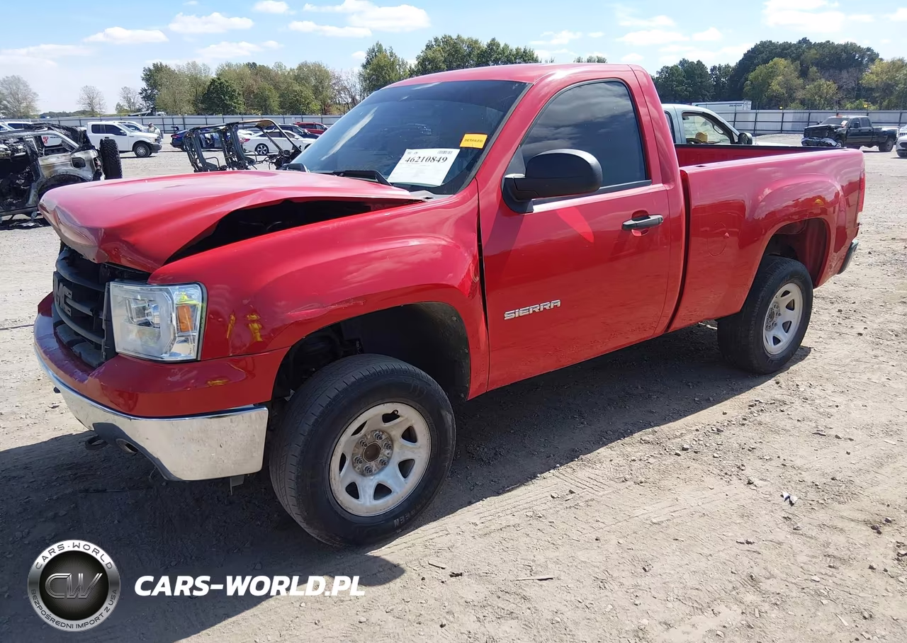 2010 GMC Sierra 1500 Work Truck VIN:1GTPCTEXXAZ254941 - 2