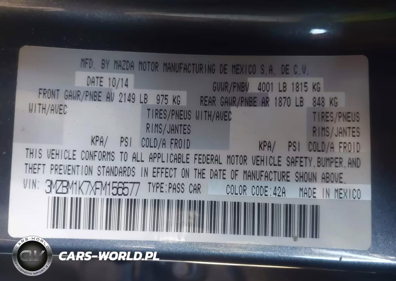 2015 Mazda Mazda3 I Sport VIN:3MZBM1K7XFM156577 - 9