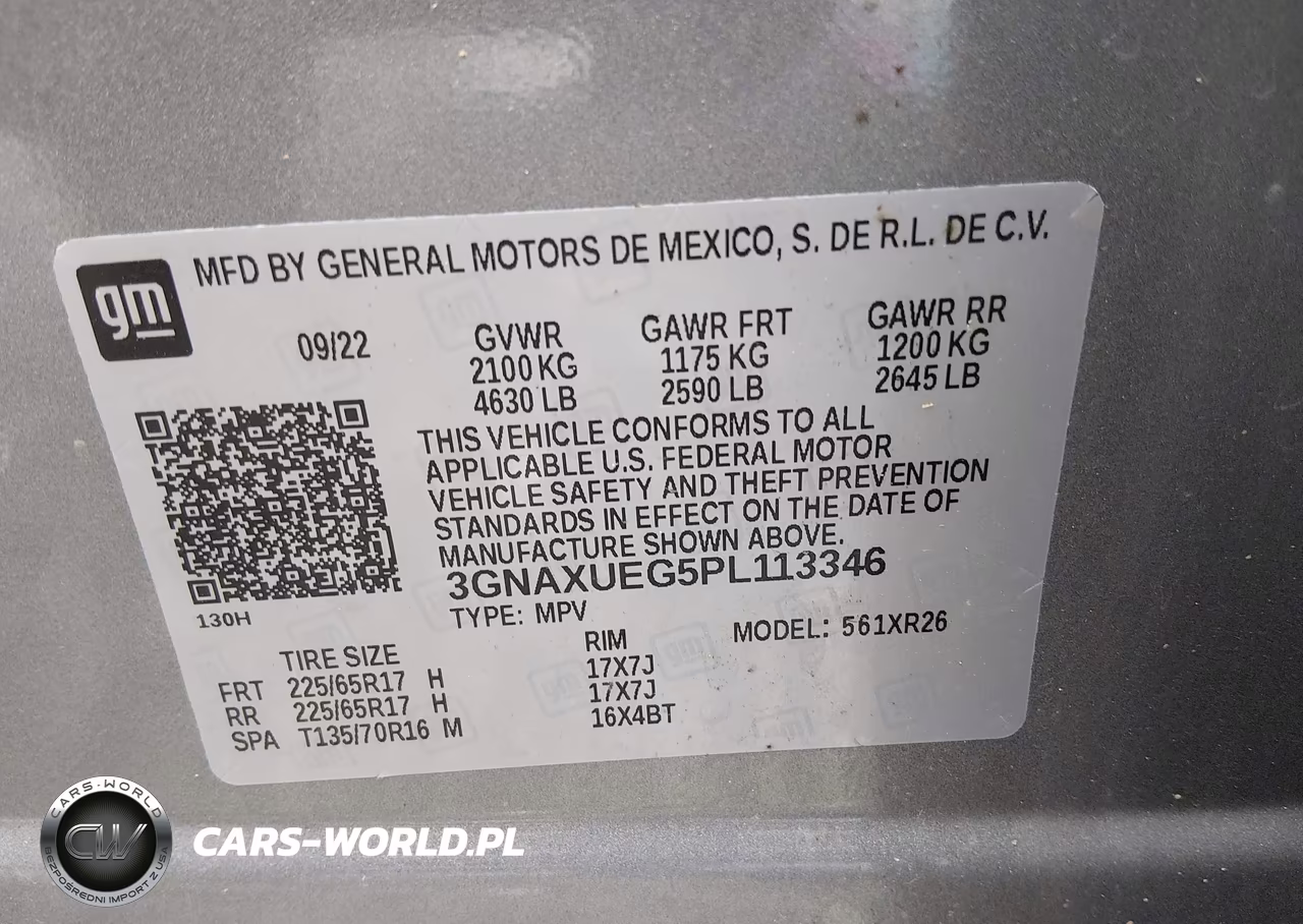 2023 Chevrolet Equinox Awd Lt VIN:3GNAXUEG5PL113346 - 9