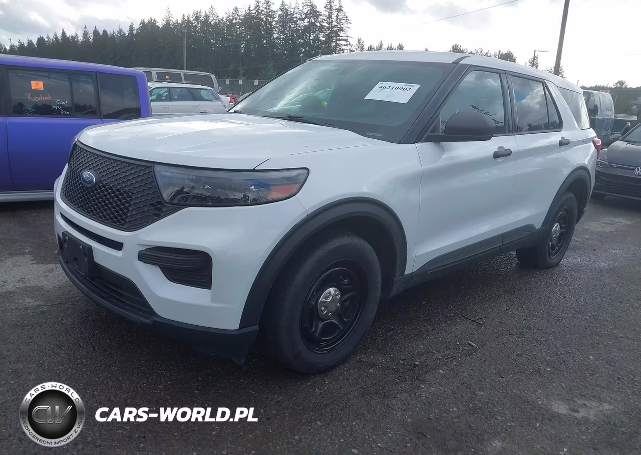 2021 Ford Police Interceptor Utility VIN:1FM5K8AW2MNA20224 - 2