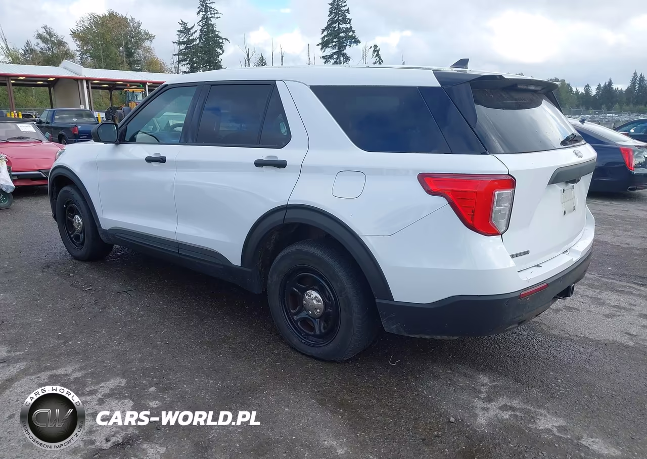 2021 Ford Police Interceptor Utility VIN:1FM5K8AW2MNA20224 - 3