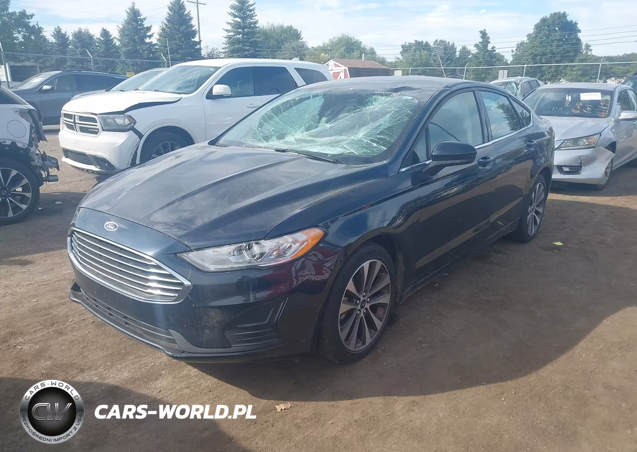 2020 Ford Fusion Se VIN:3FA6P0T98LR259183 - 2