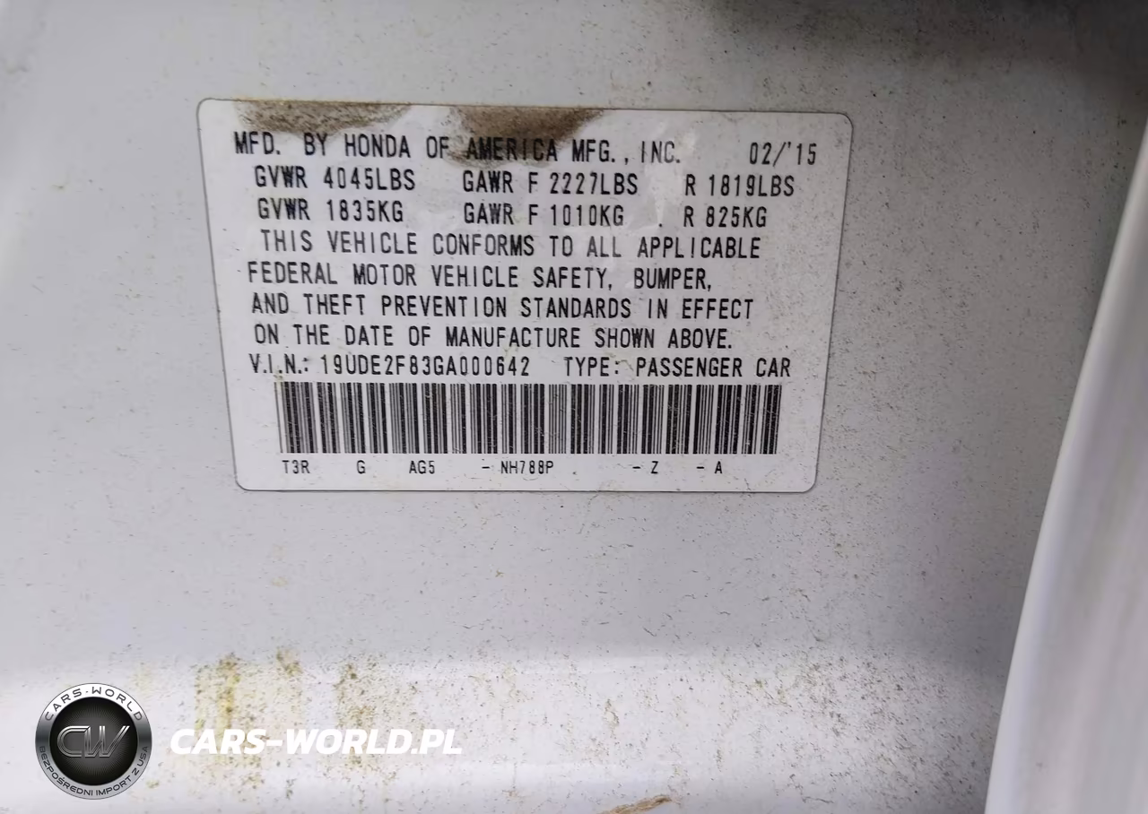 2016 Acura Ilx VIN:19UDE2F83GA000642 - 9