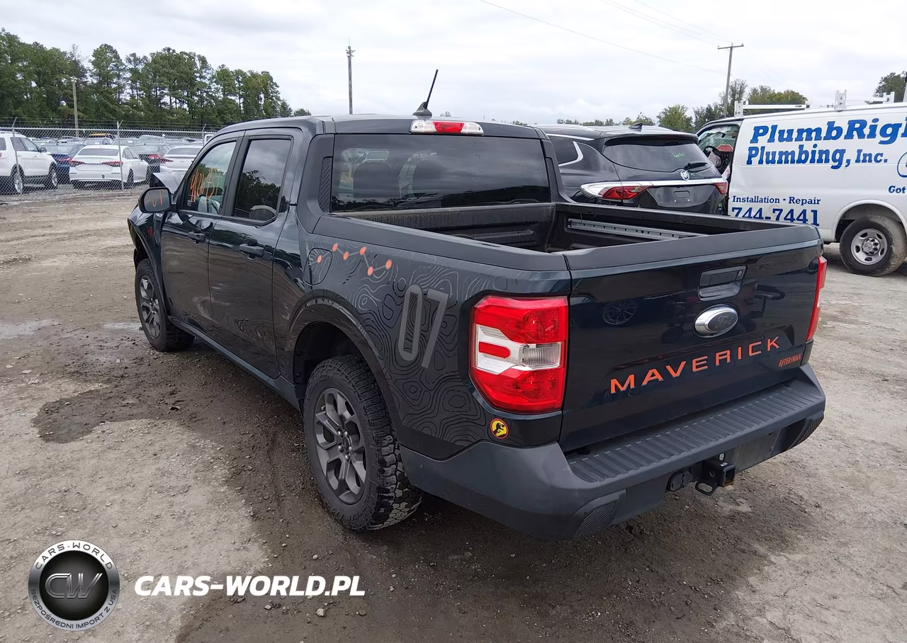 2022 Ford Maverick Xlt VIN:3FTTW8F93NRA11419 - 3