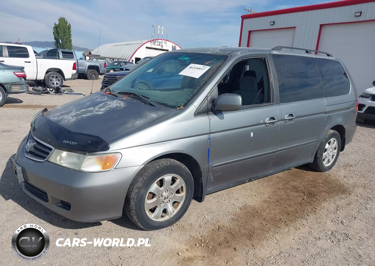 2002 Honda Odyssey Ex VIN:2HKRL18642H518390 - 2