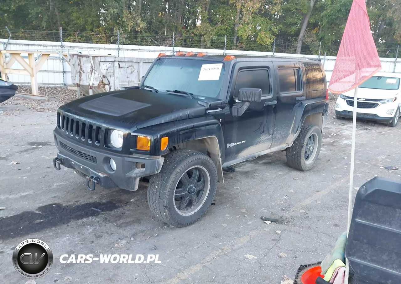 2007 Hummer H3 Suv VIN:5GTDN13E178200972 - 2