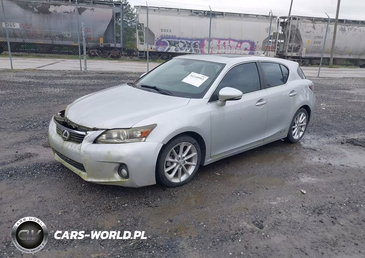 2012 Lexus Ct 200H Premium VIN:JTHKD5BH1C2080669 - 2