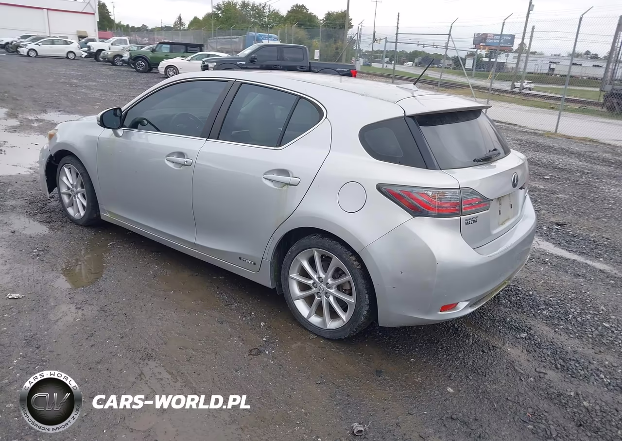 2012 Lexus Ct 200H Premium VIN:JTHKD5BH1C2080669 - 3