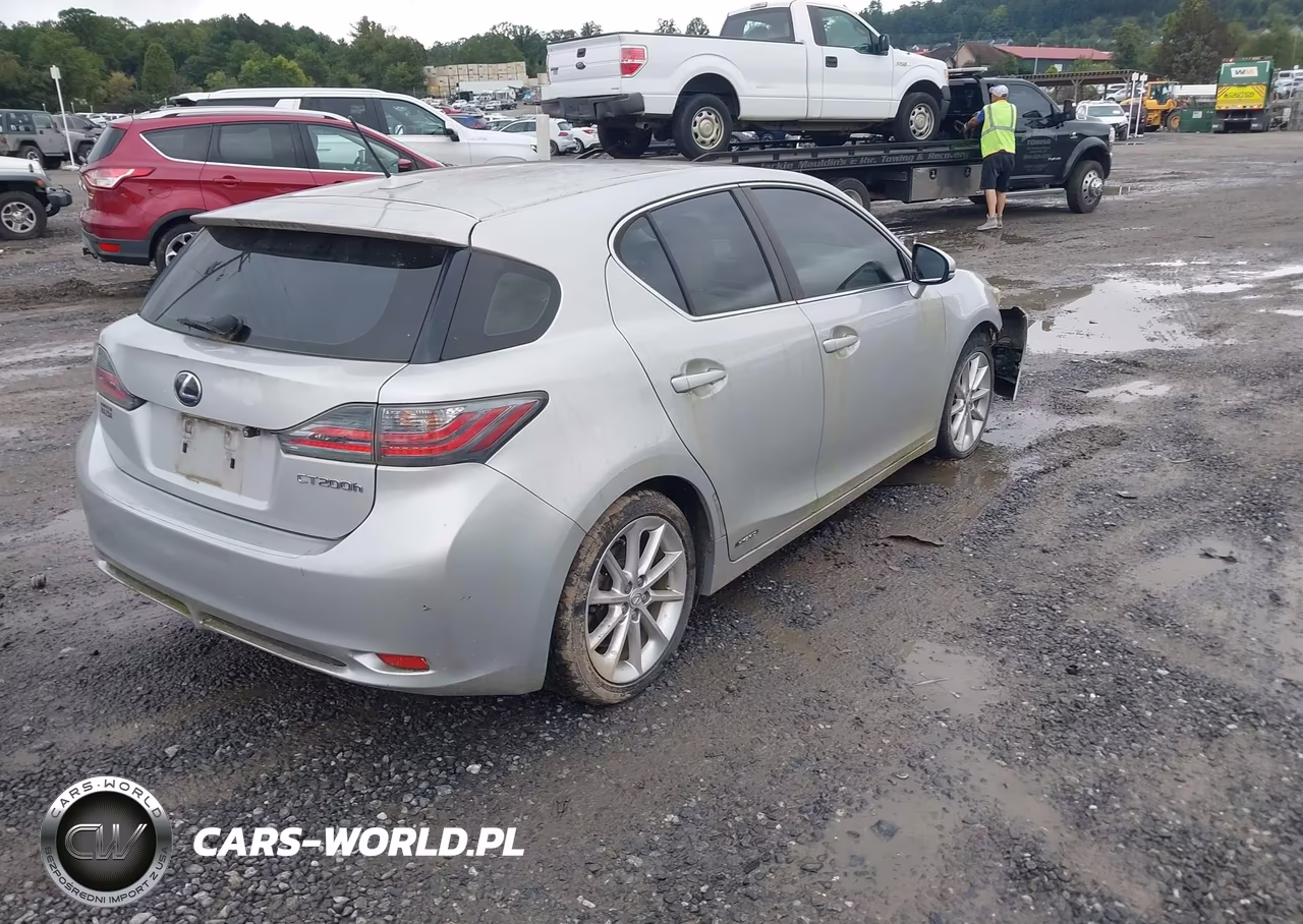 2012 Lexus Ct 200H Premium VIN:JTHKD5BH1C2080669 - 4