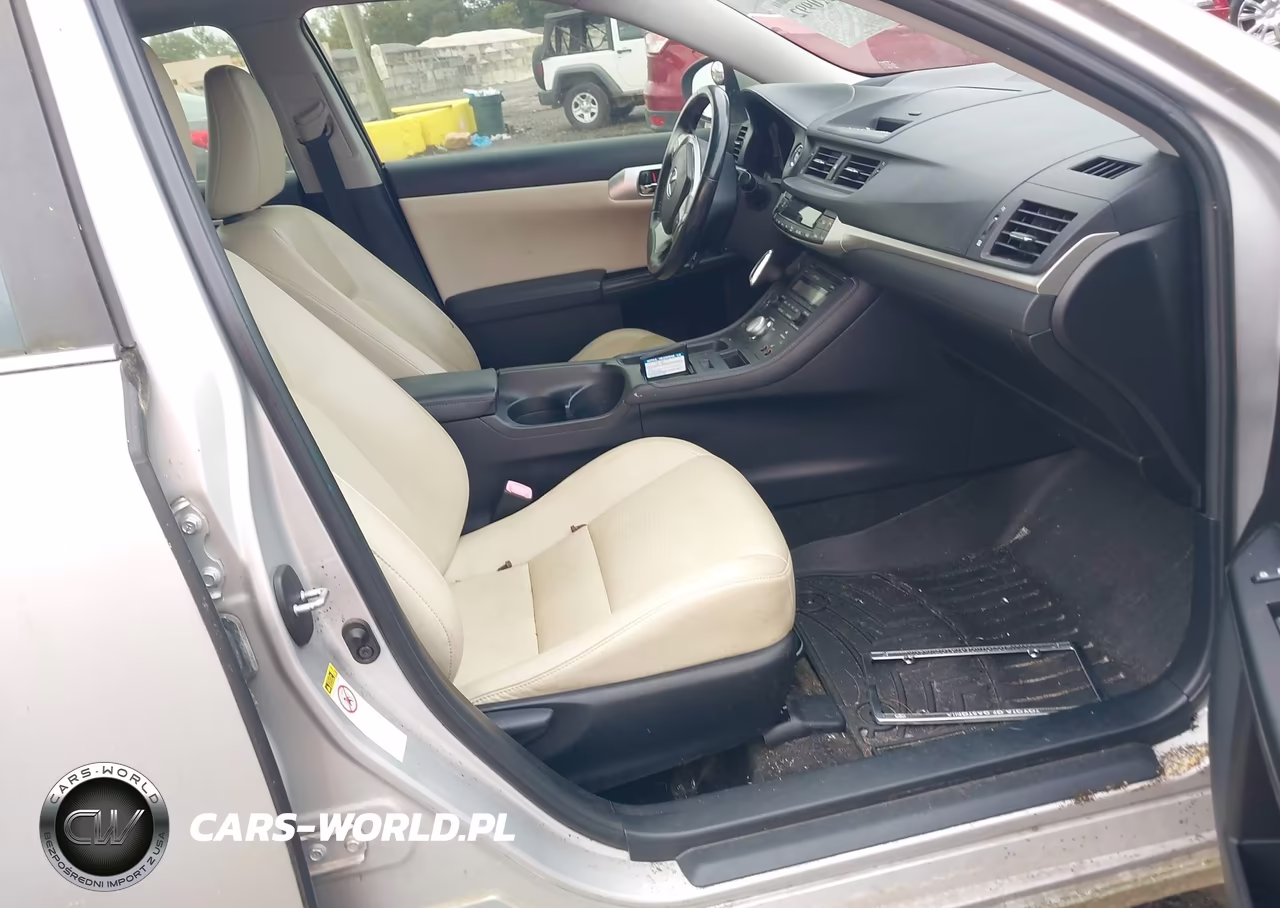 2012 Lexus Ct 200H Premium VIN:JTHKD5BH1C2080669 - 5