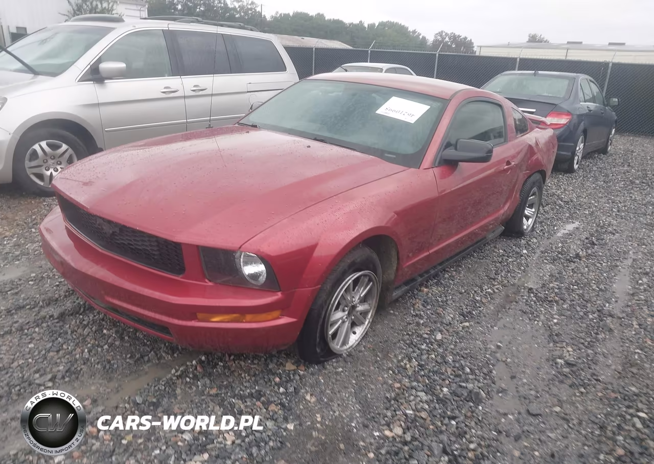 2007 Ford Mustang V6 Deluxe-V6 Premium VIN:1ZVFT80N375269518 - 2
