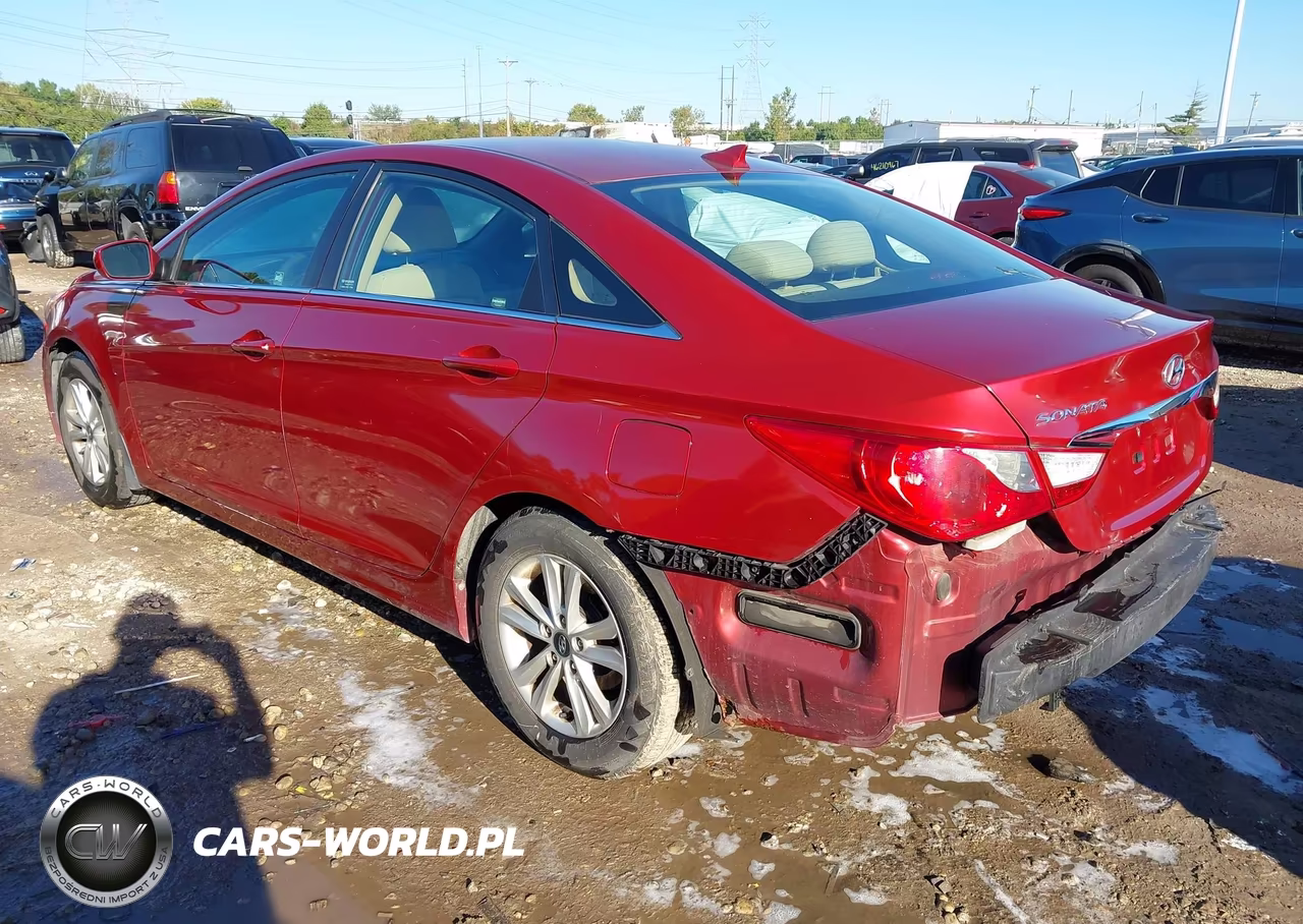 2013 Hyundai Sonata Gls VIN:5NPEB4AC9DH663074 - 3