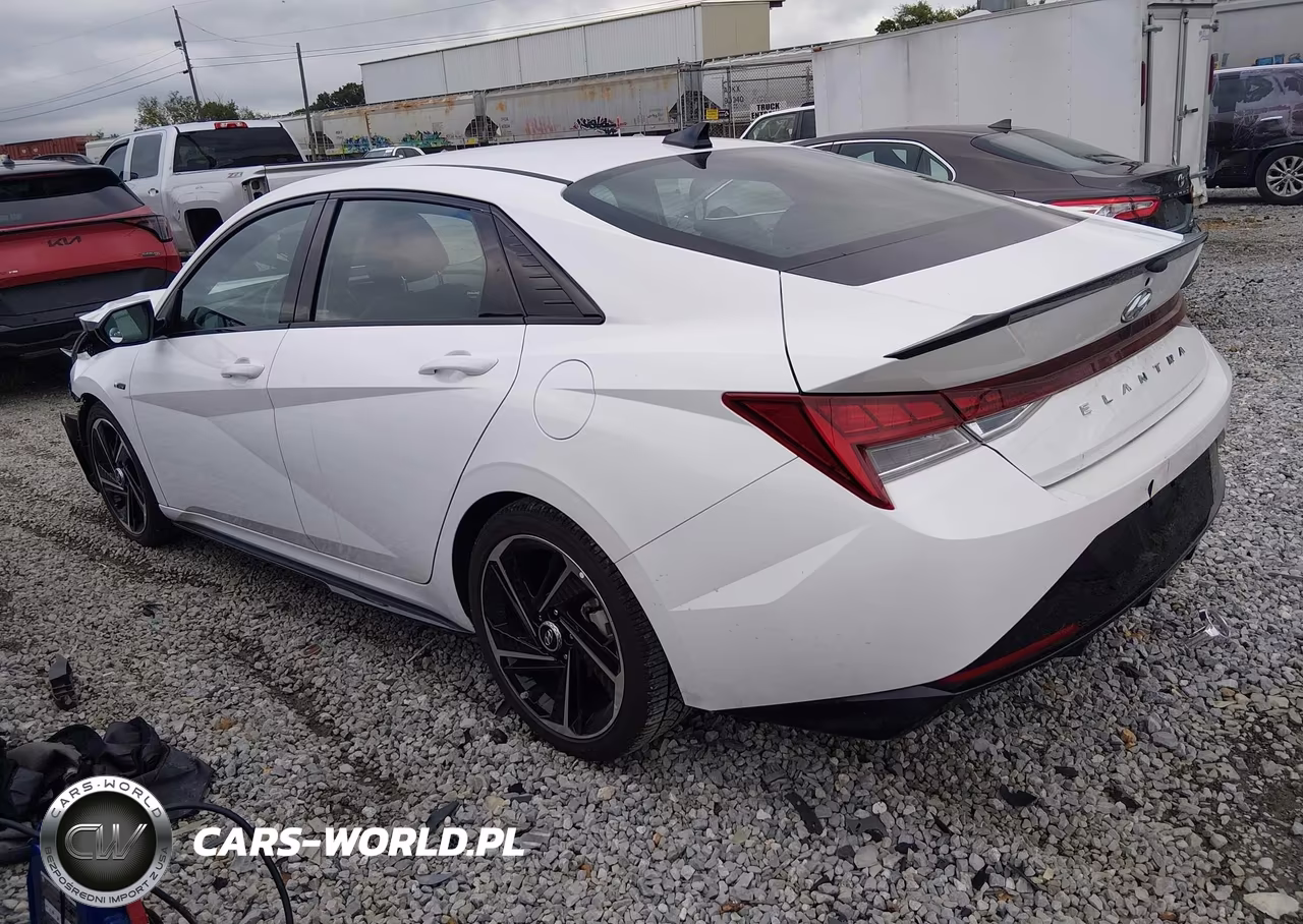 2023 Hyundai Elantra N Line VIN:KMHLR4AF9PU518460 - 3