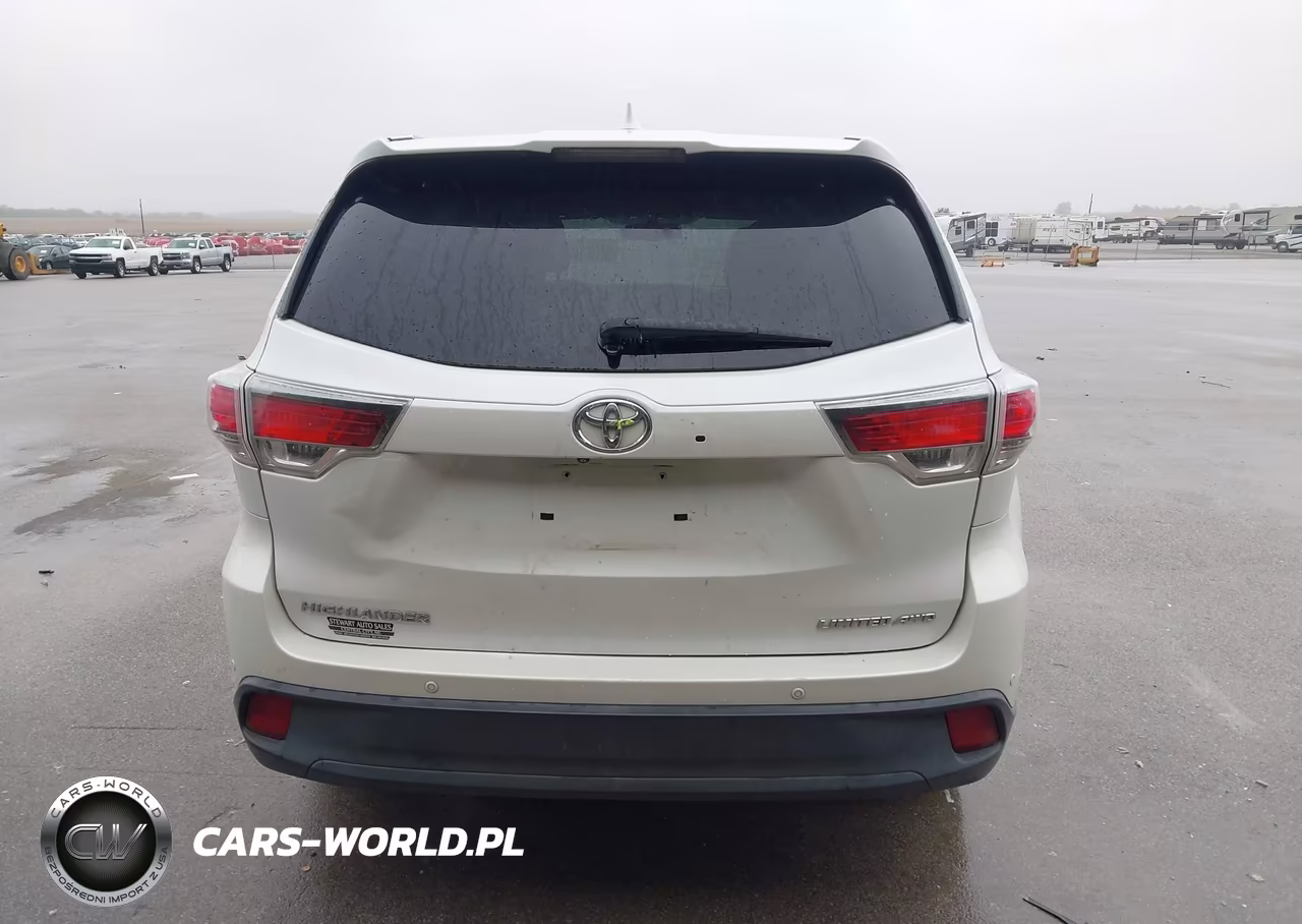 2015 Toyota Highlander Limited V6 VIN:5TDDKRFH9FS158677 - 16