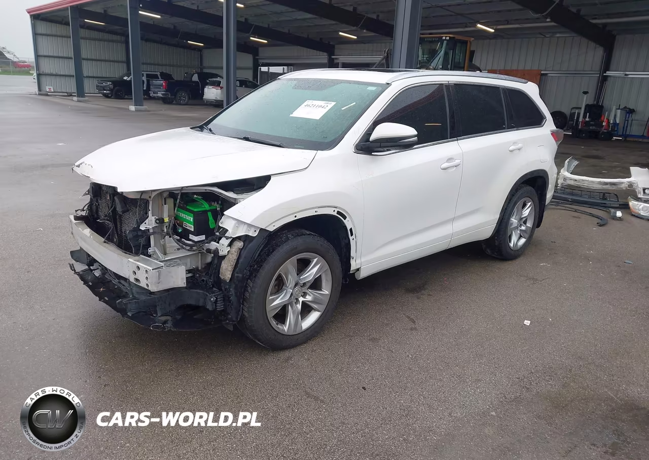 2015 Toyota Highlander Limited V6 VIN:5TDDKRFH9FS158677 - 2