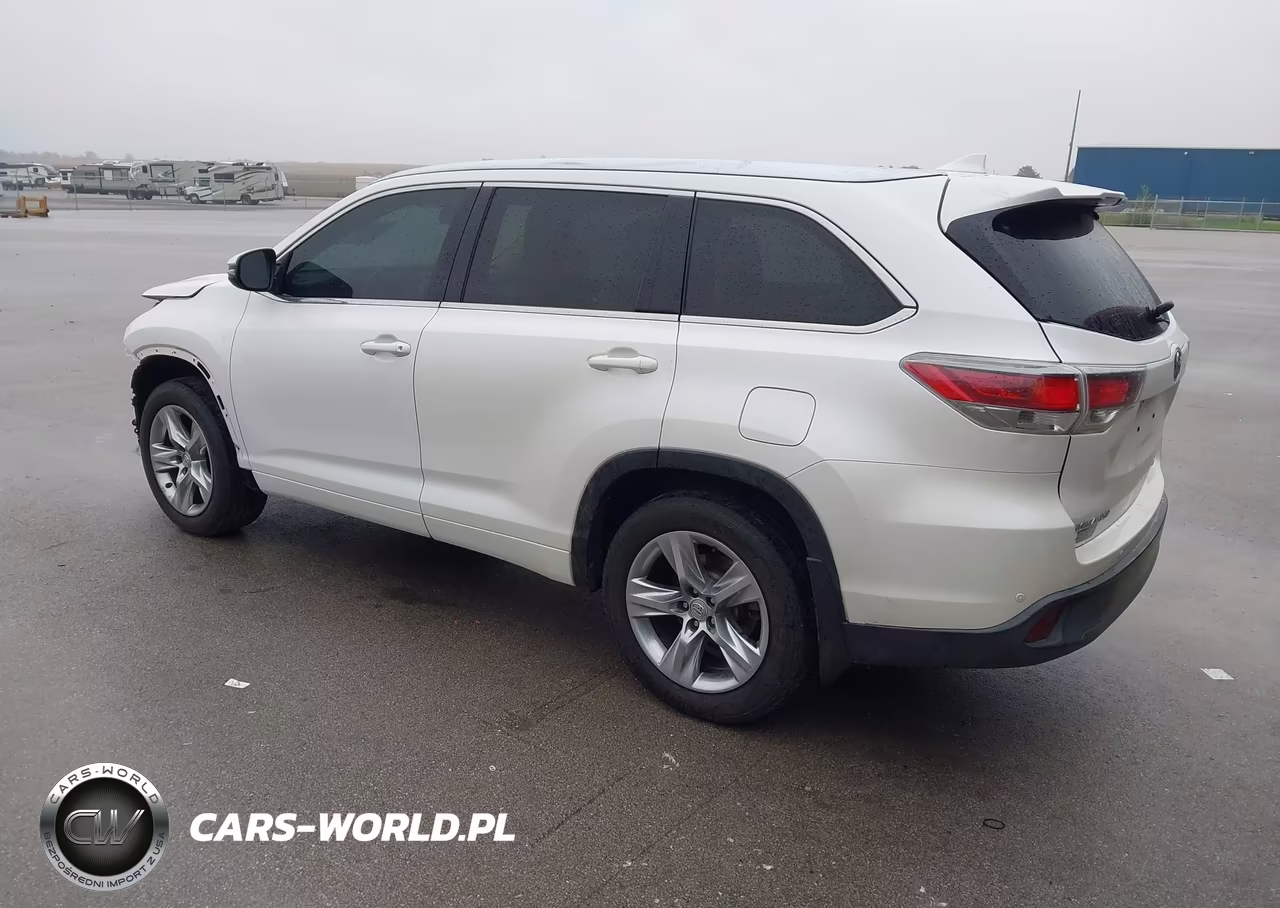 2015 Toyota Highlander Limited V6 VIN:5TDDKRFH9FS158677 - 3