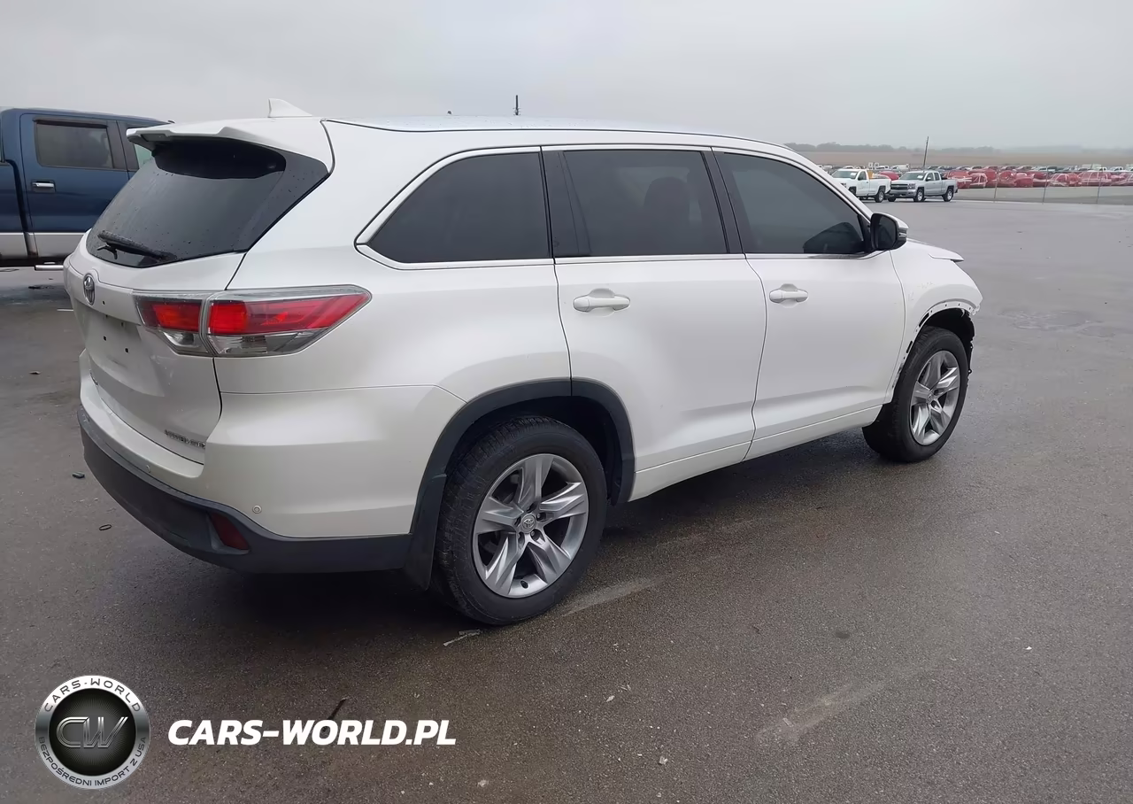 2015 Toyota Highlander Limited V6 VIN:5TDDKRFH9FS158677 - 4