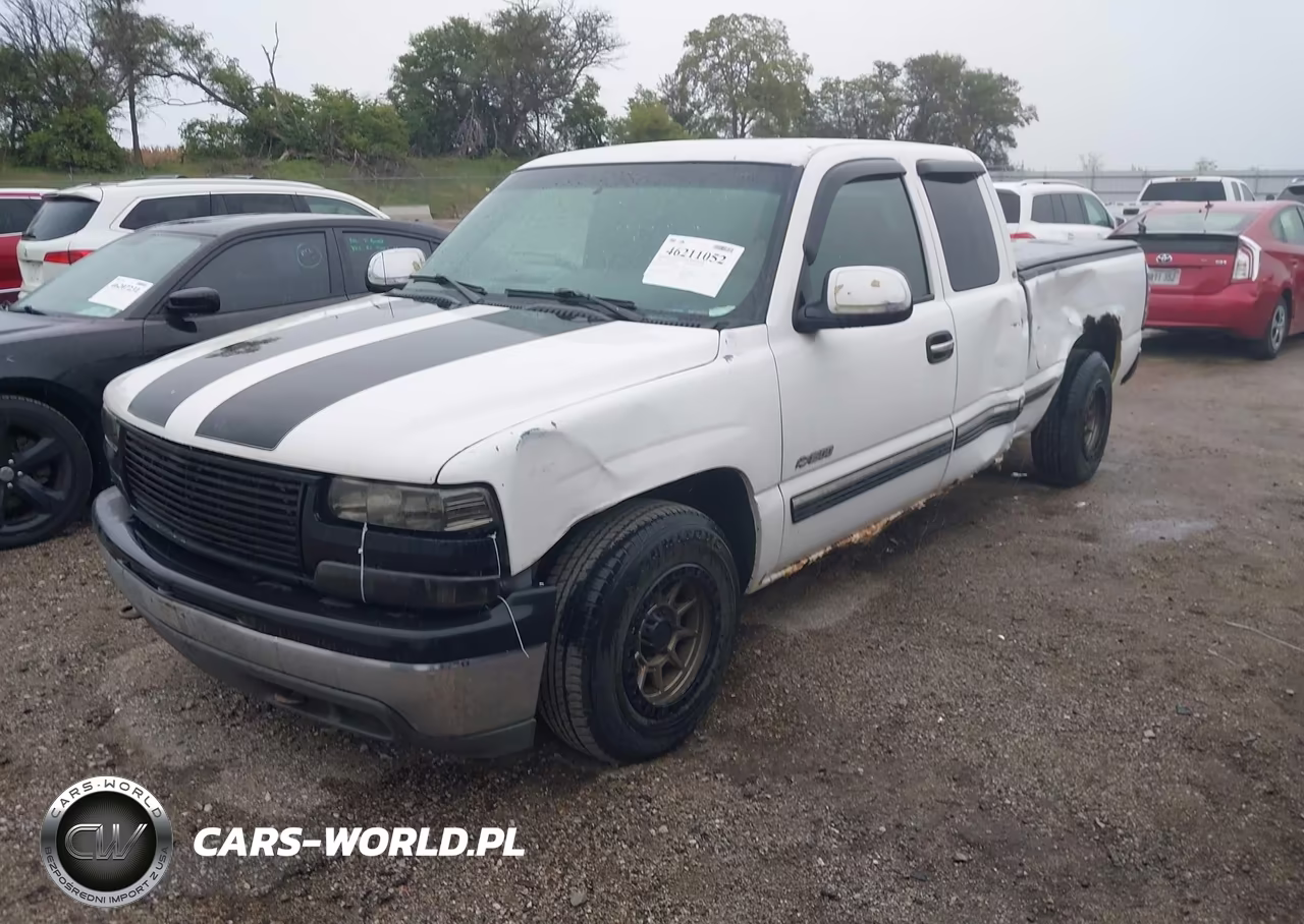 2000 Chevrolet Silverado 1500 Ls VIN:2GCEC19T3Y1403762 - 2