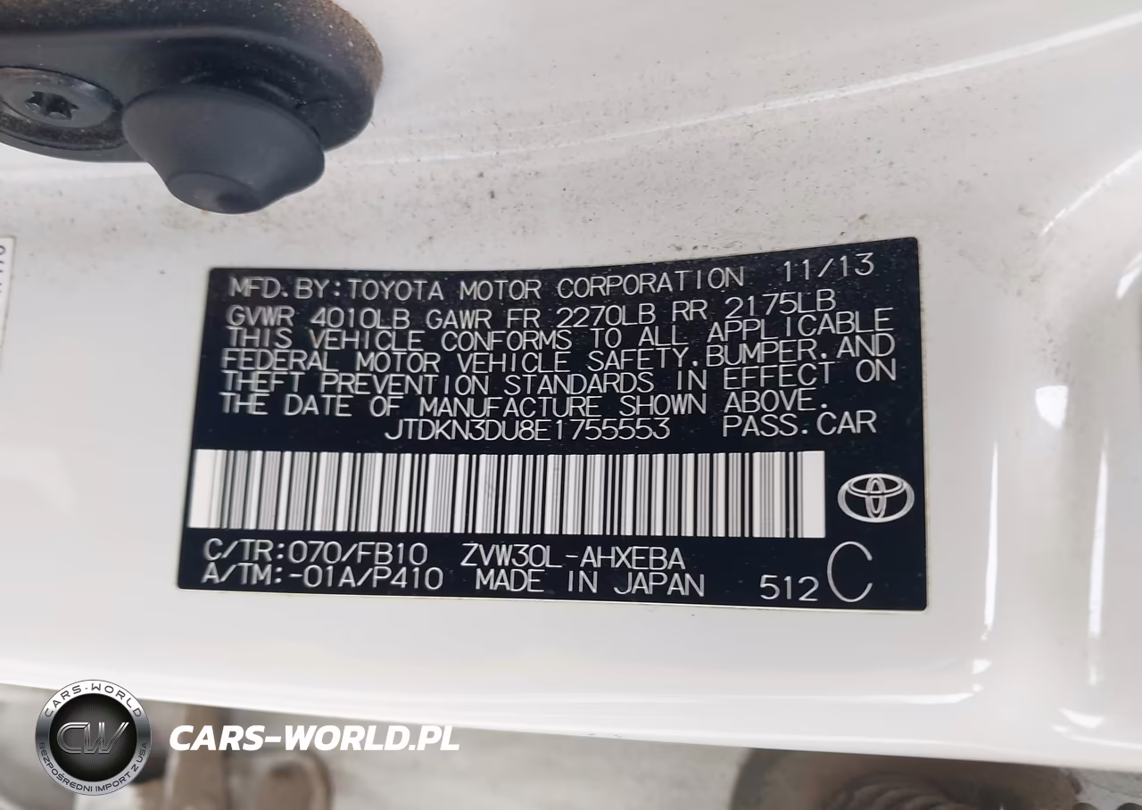 2014 Toyota Prius Three VIN:JTDKN3DU8E1755553 - 9