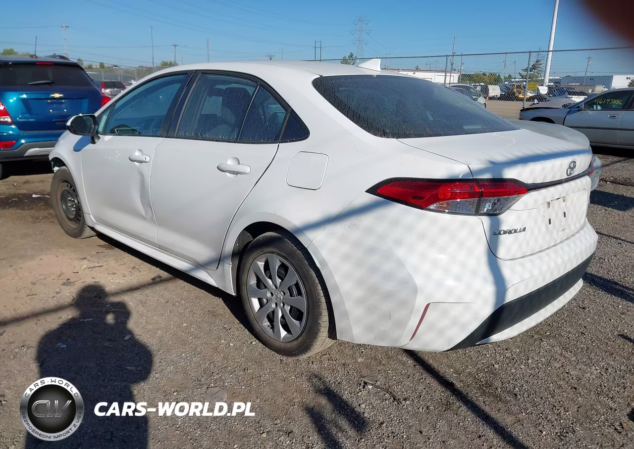 2021 Toyota Corolla Le VIN:5YFEPMAE1MP195301 - 3