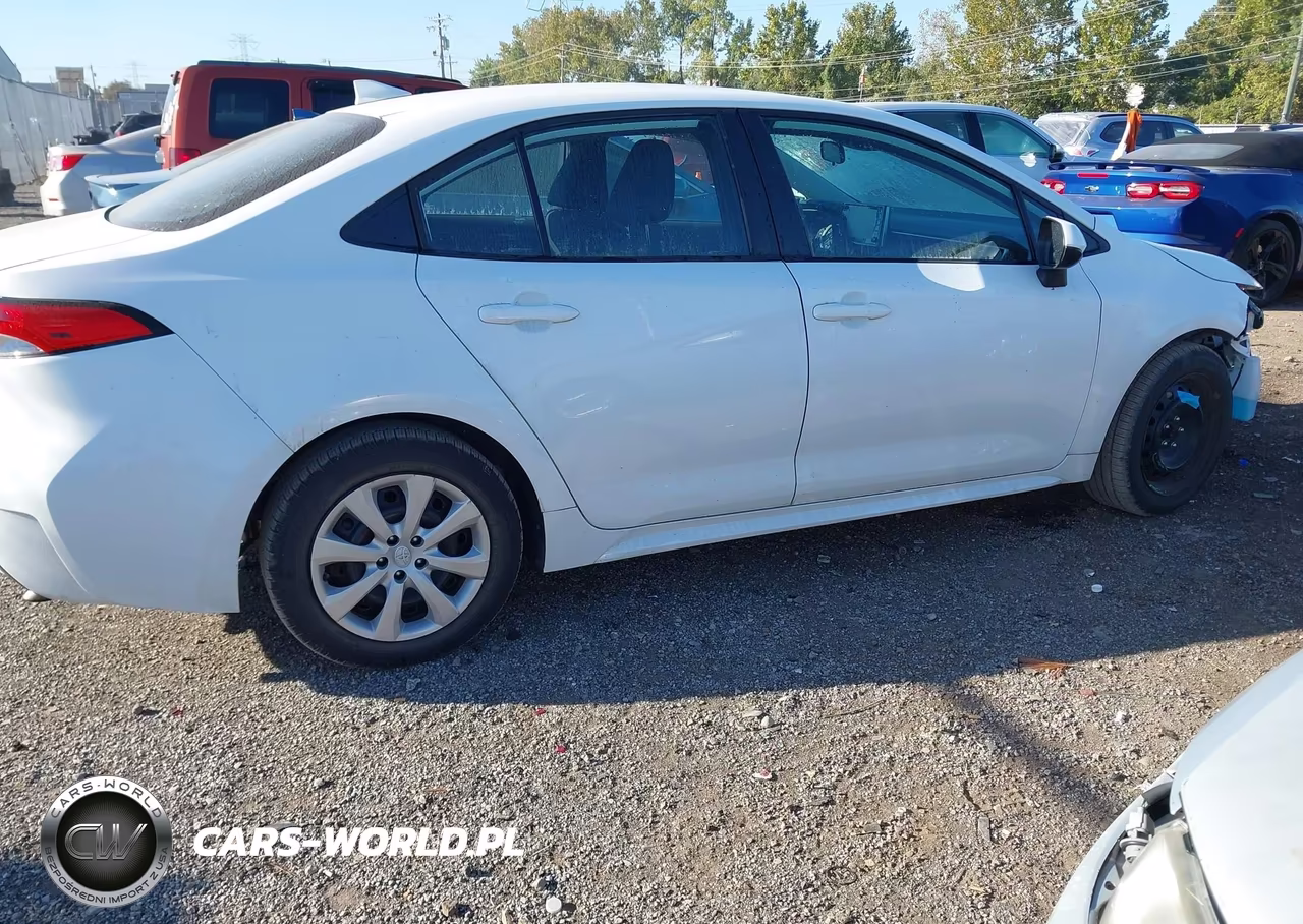 2021 Toyota Corolla Le VIN:5YFEPMAE1MP195301 - 4