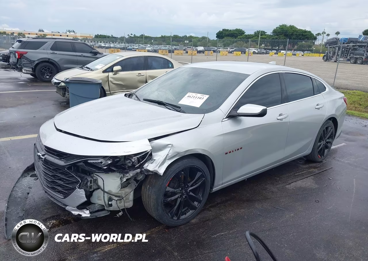 2020 Chevrolet Malibu Fwd Lt VIN:1G1ZD5ST8LF131994 - 2