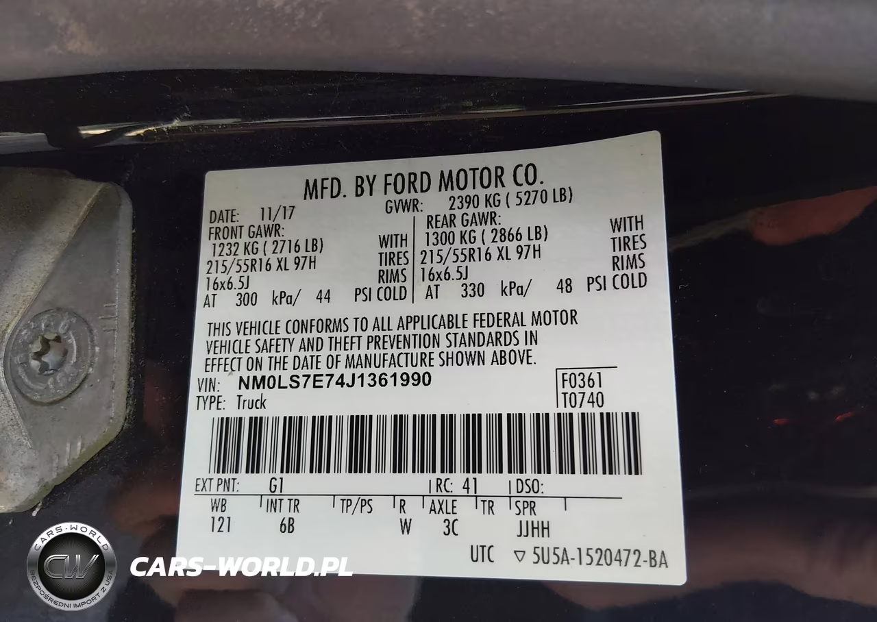 2018 Ford Transit Connect Xl VIN:NM0LS7E74J1361990 - 9