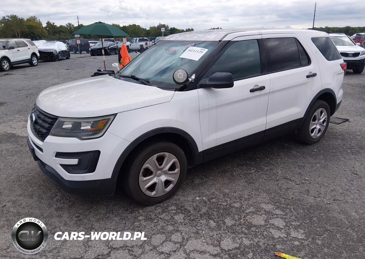 2017 Ford Utility Police Interceptor VIN:1FM5K8AR4HGA63483 - 2