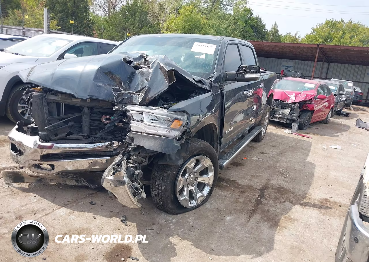 2019 Ram 1500 Big Horn-Lone Star 4X4 5'7 Box VIN:1C6SRFFT2KN539817 - 2