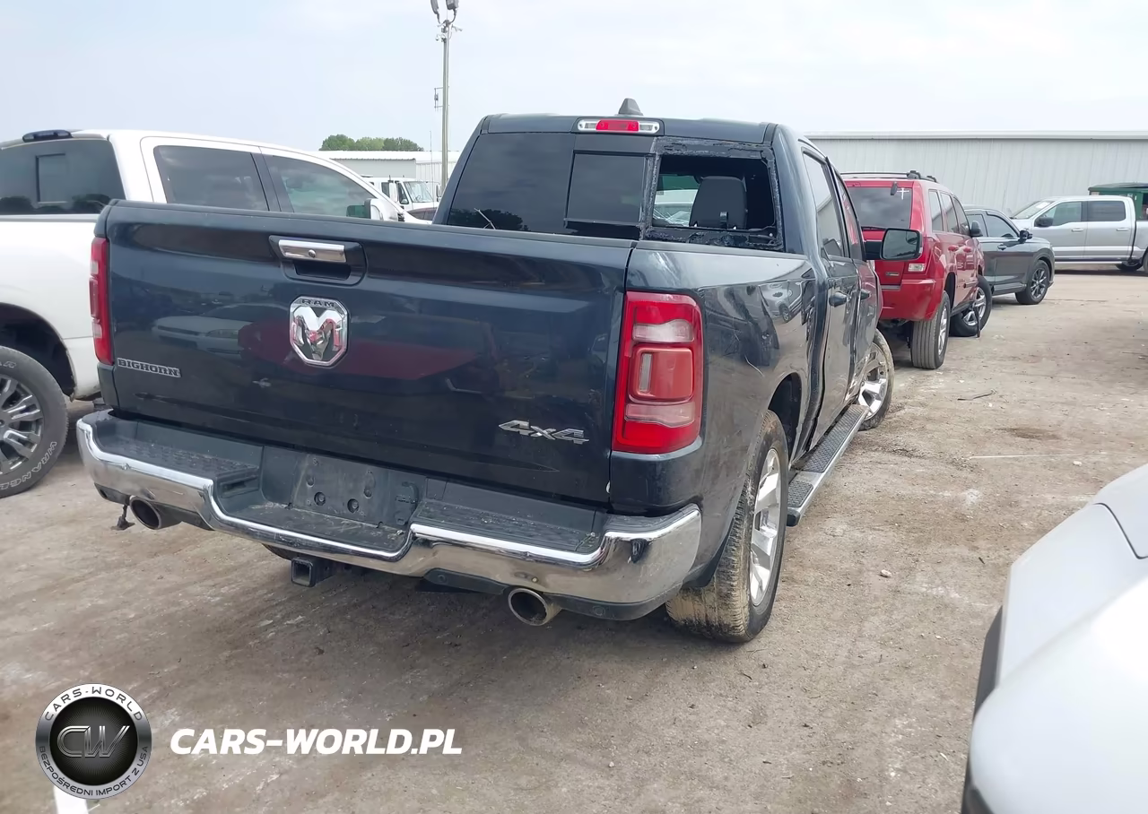 2019 Ram 1500 Big Horn-Lone Star 4X4 5'7 Box VIN:1C6SRFFT2KN539817 - 4