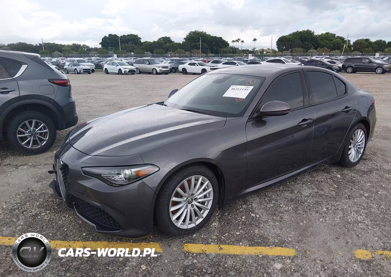 2023 Alfa Romeo Giulia Sprint Rwd VIN:ZARFAMAN4P7666584 - 2