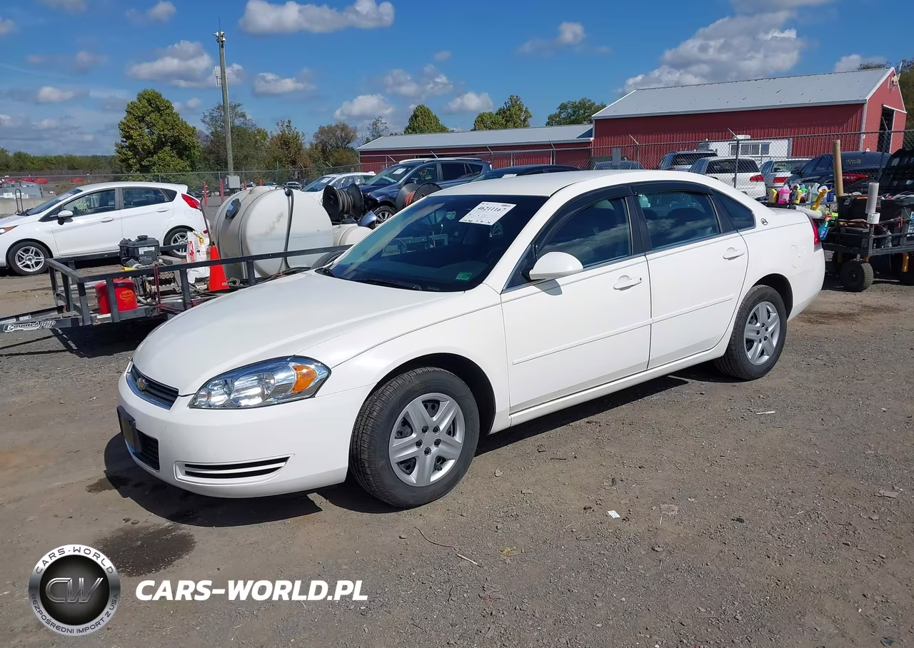 2008 Chevrolet Impala Ls VIN:2G1WB58K689227310 - 2