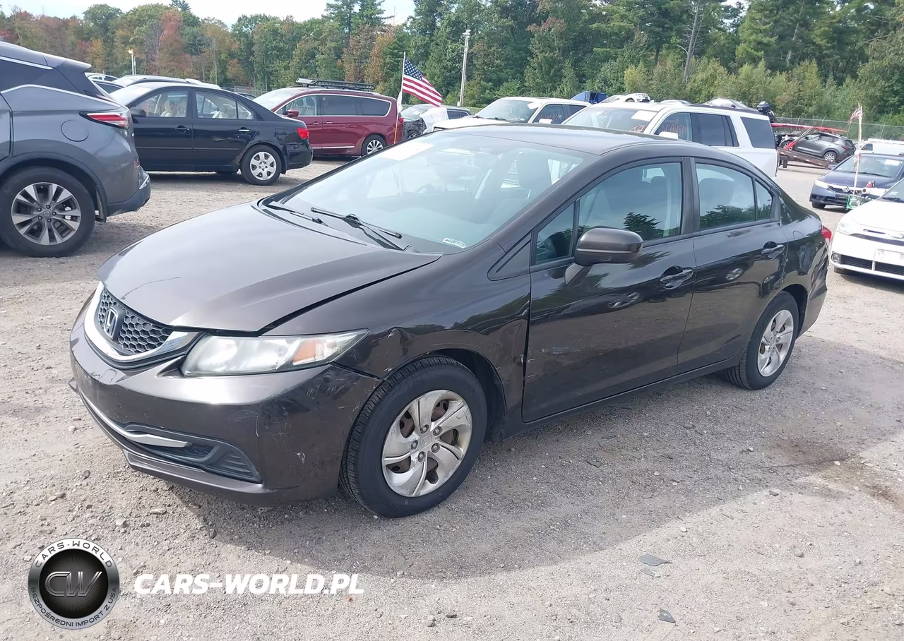 2014 Honda Civic Lx VIN:2HGFB2F56EH531730 - 2