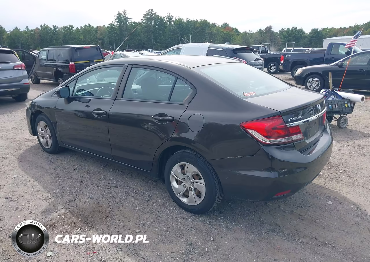 2014 Honda Civic Lx VIN:2HGFB2F56EH531730 - 3