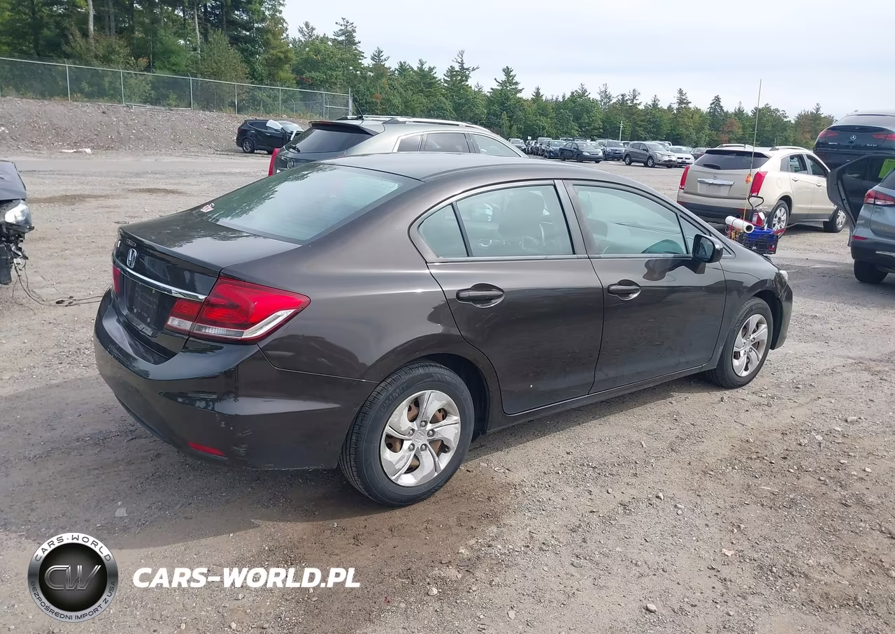2014 Honda Civic Lx VIN:2HGFB2F56EH531730 - 4