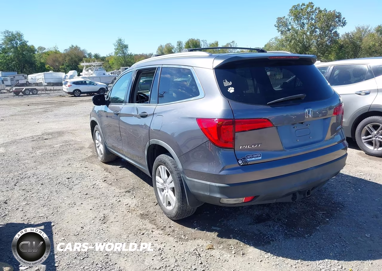 2016 Honda Pilot Lx VIN:5FNYF6H14GB006364 - 3