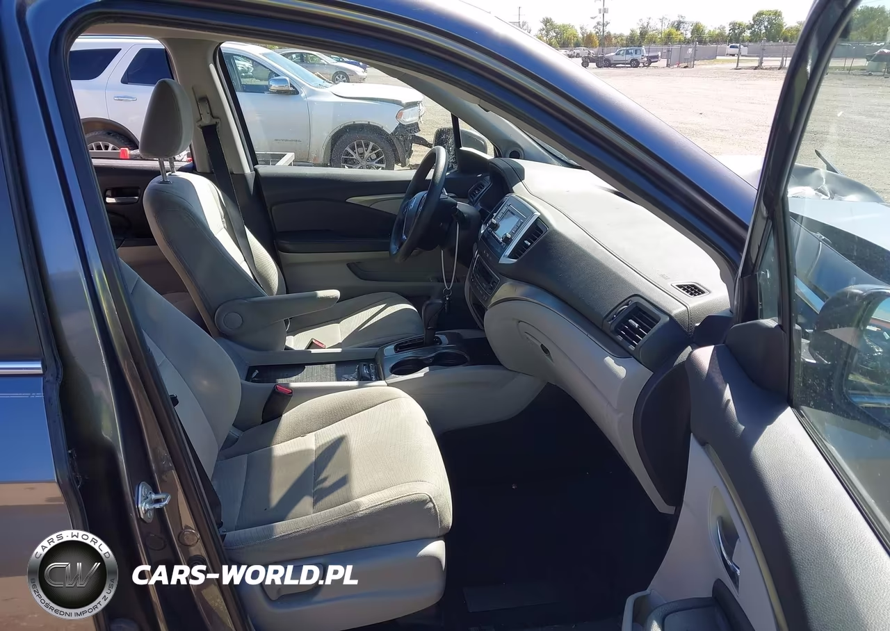 2016 Honda Pilot Lx VIN:5FNYF6H14GB006364 - 5