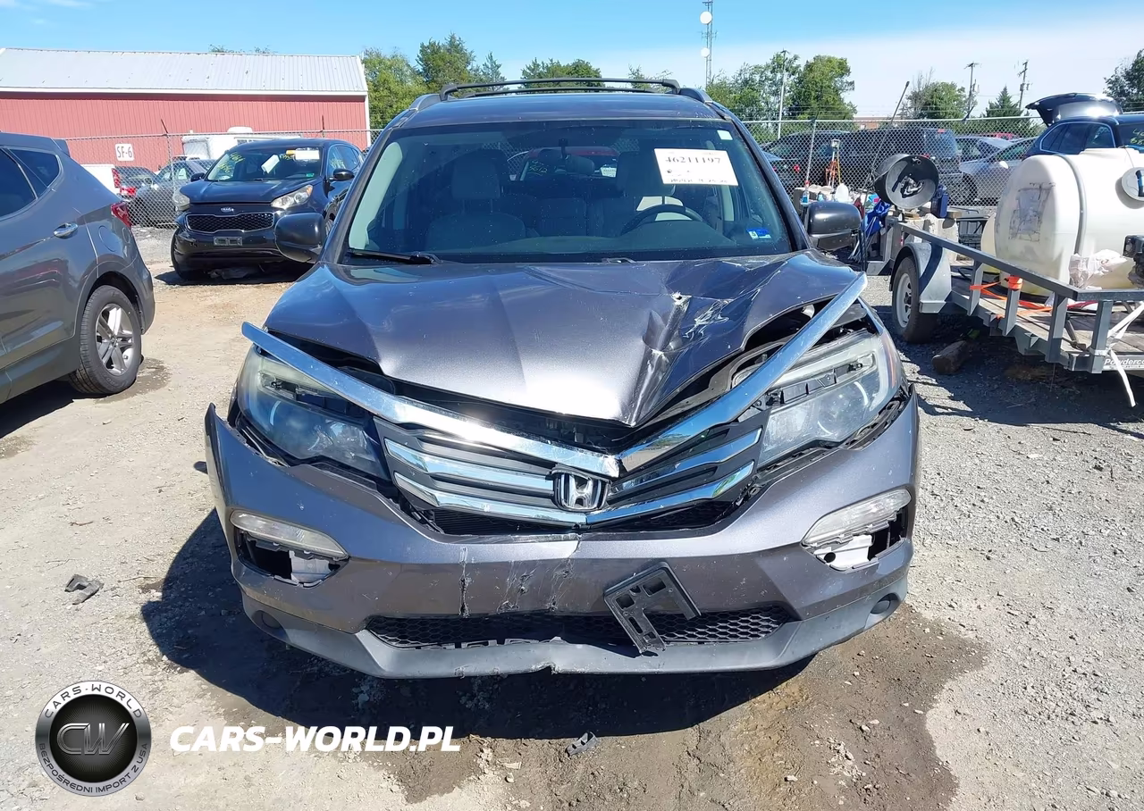 2016 Honda Pilot Lx VIN:5FNYF6H14GB006364 - 6