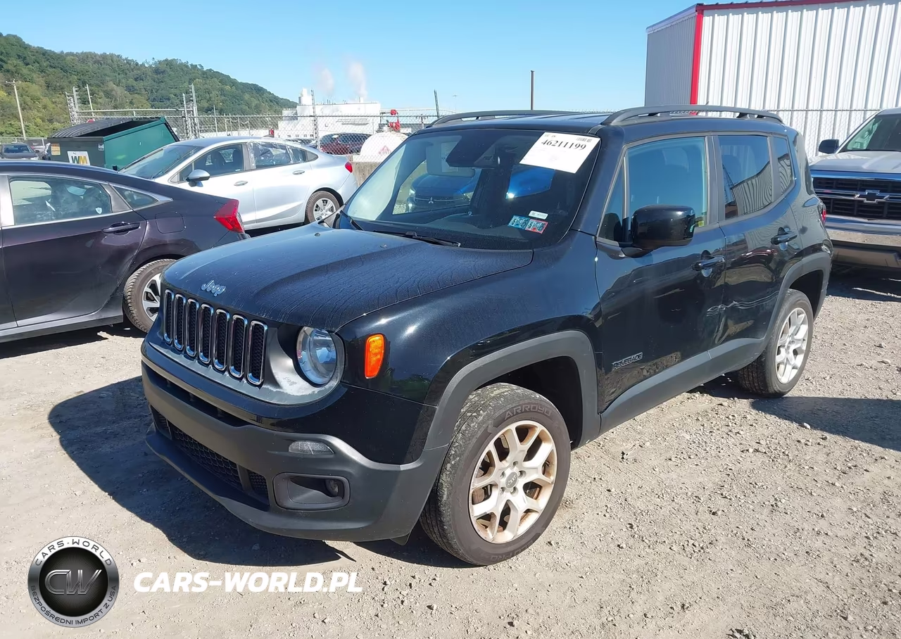 2017 Jeep Renegade Latitude 4X4 VIN:ZACCJBBB6HPG49716 - 2
