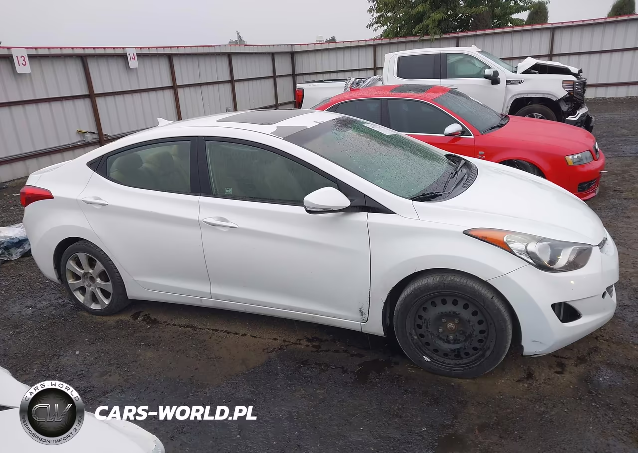 2012 Hyundai Elantra Limited VIN:5NPDH4AE2CH104671 - 13