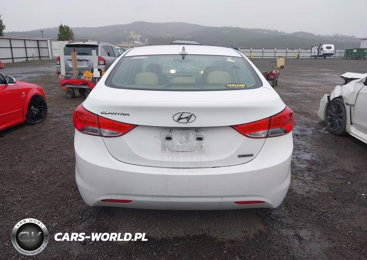 2012 Hyundai Elantra Limited VIN:5NPDH4AE2CH104671 - 16