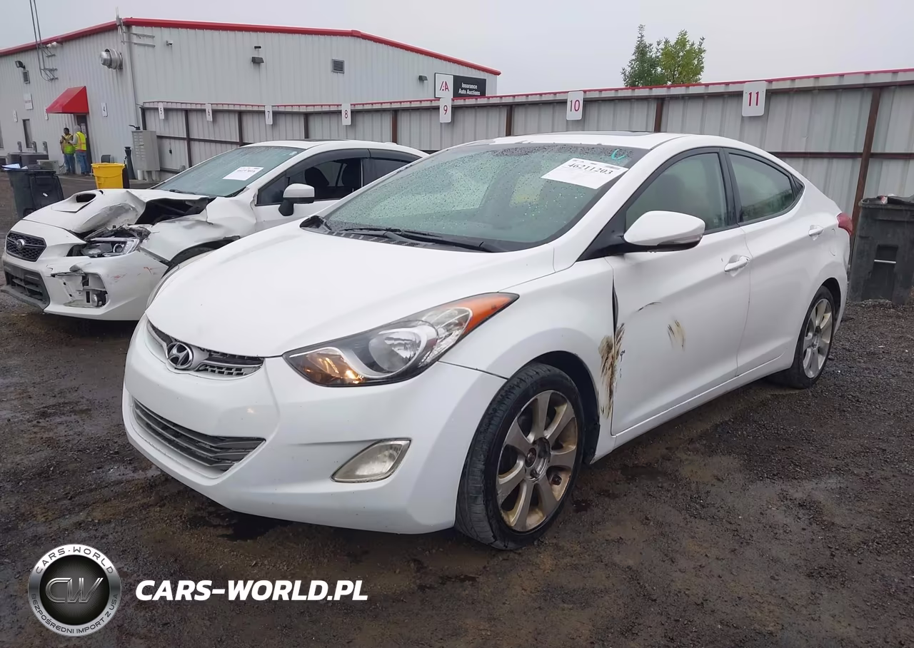 2012 Hyundai Elantra Limited VIN:5NPDH4AE2CH104671 - 2