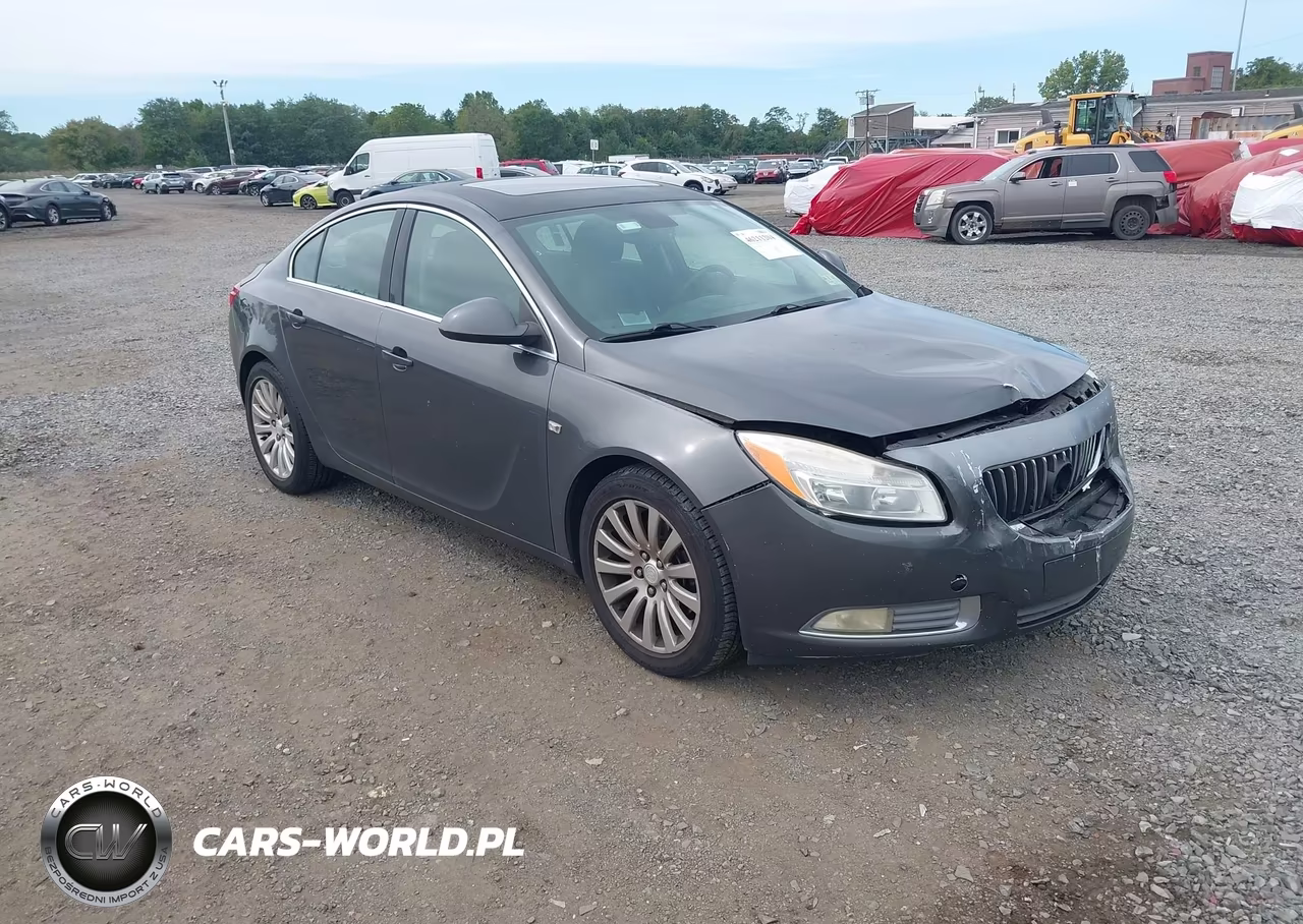 2011 Buick Regal Cxl Turbo Russelsheim VIN:W04GW5EV2B1123921 - 1